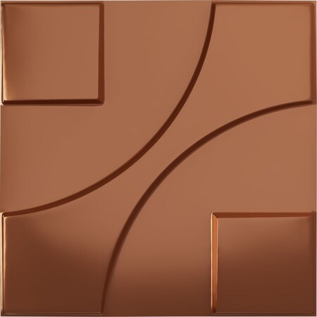 Ekena Millwork 19 5/8in. W x 19 5/8in. H Nestor EnduraWall Decorative 3D Wall Panel, Total 32.04 Sq. Ft., 12PK WP20X20NEBCO-CASE-12